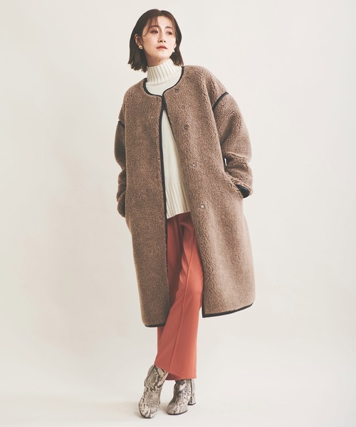 The Virgnia（ザ ヴァージニア）の「パイピングボアロングコート 