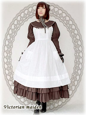 Corruption Gauze Tablier by Victorian Maiden