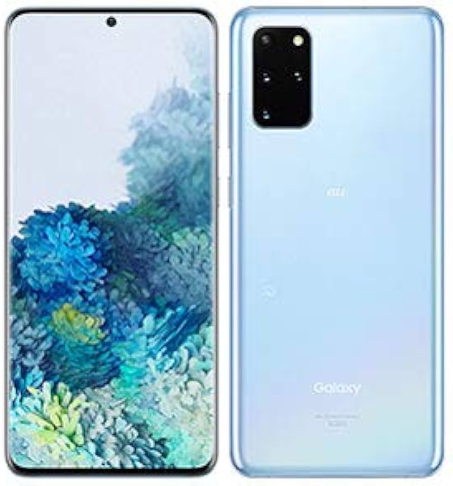 Amazon | au Galaxy S20+ 5G SCG02 SIMロック解除済 クラウド ブルー 