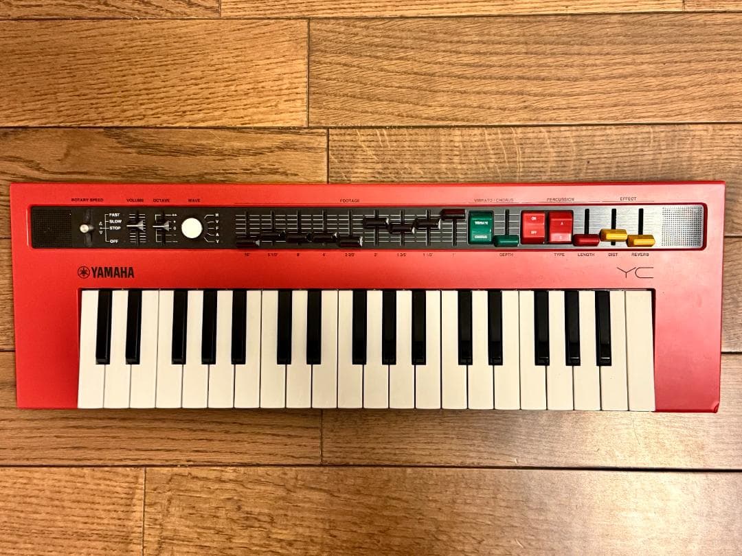 YAMAHA YC オルガン 37鍵 レッド