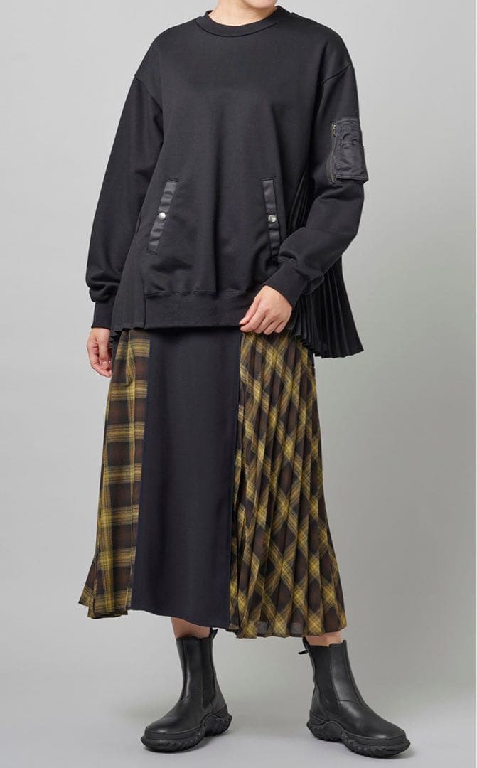 EZUMI エズミMA-1スウェットプルオーバー