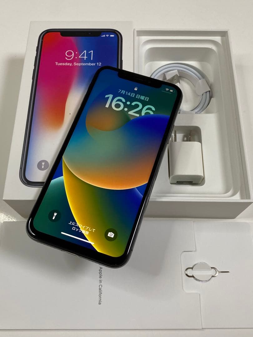 Iphone X 256gb SIMフリー100%