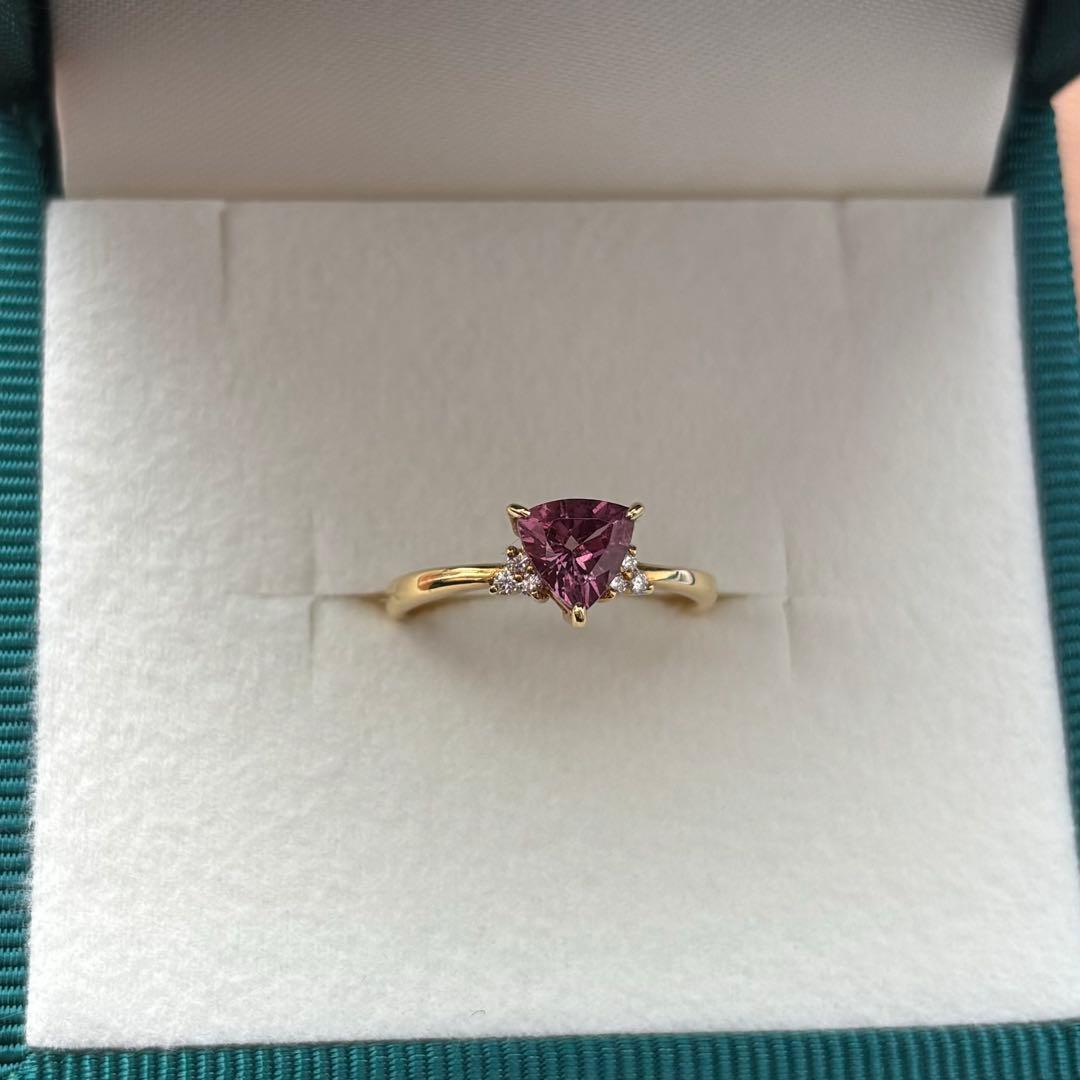 ビズー BIZOUX イネス マラヤガーネット リング