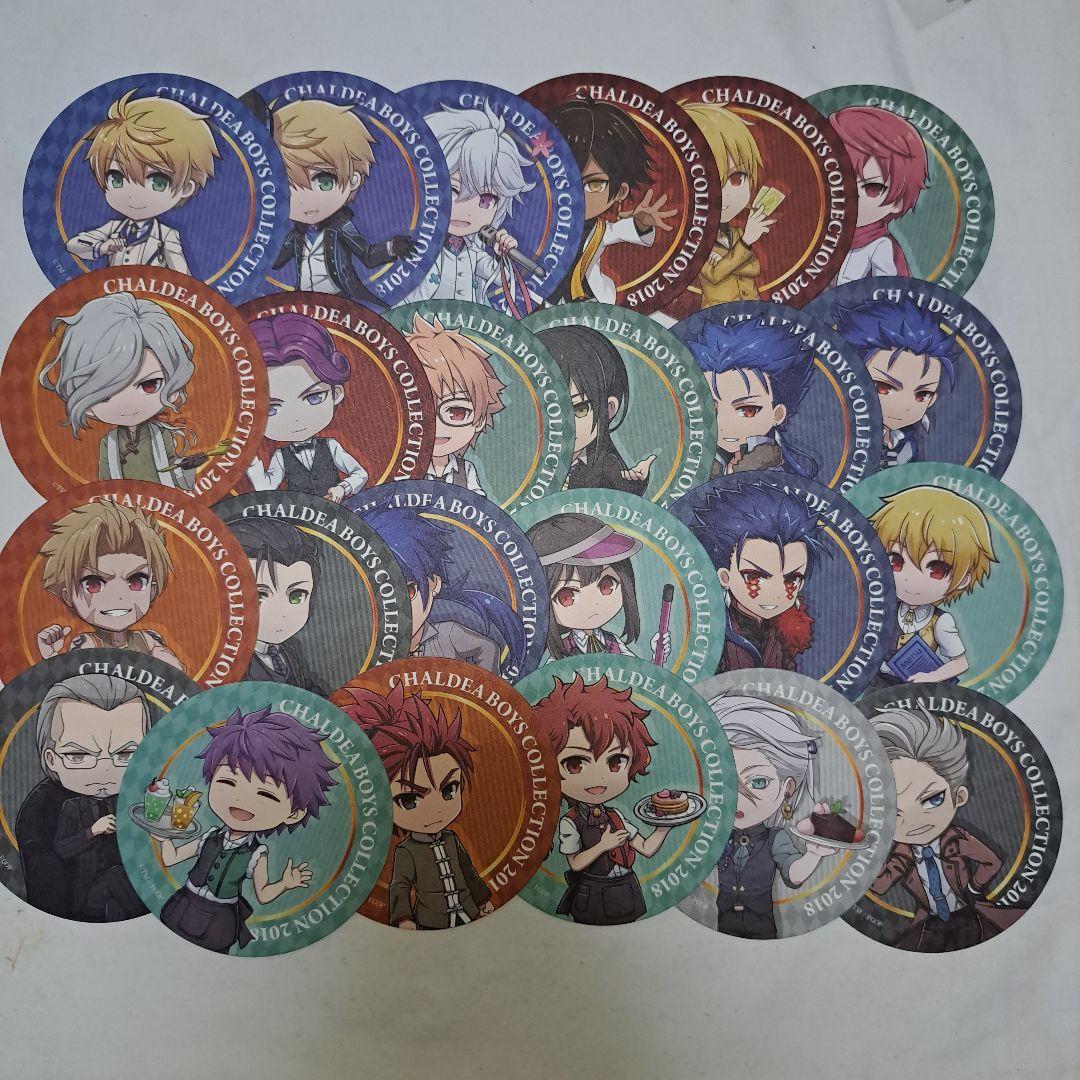 FGO CBC カルデアボーイズコレクション2018 特典コースター 全種セット