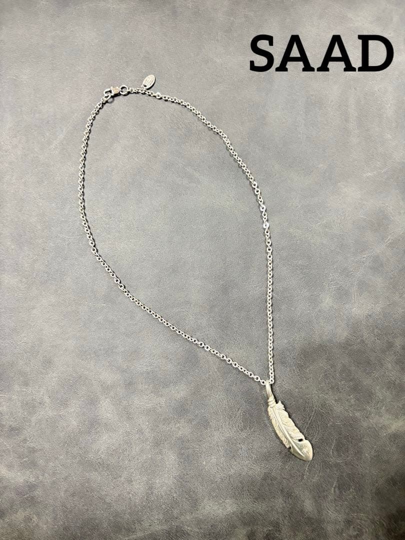 SAAD SV925 フェザーネックレス