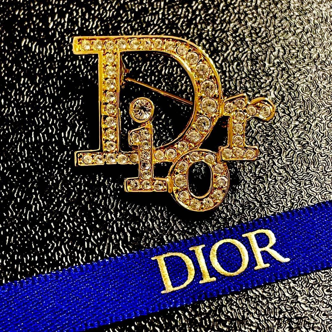 80s-90s ドイツ製極美品DIOR ディオールヴィンテージブローチ