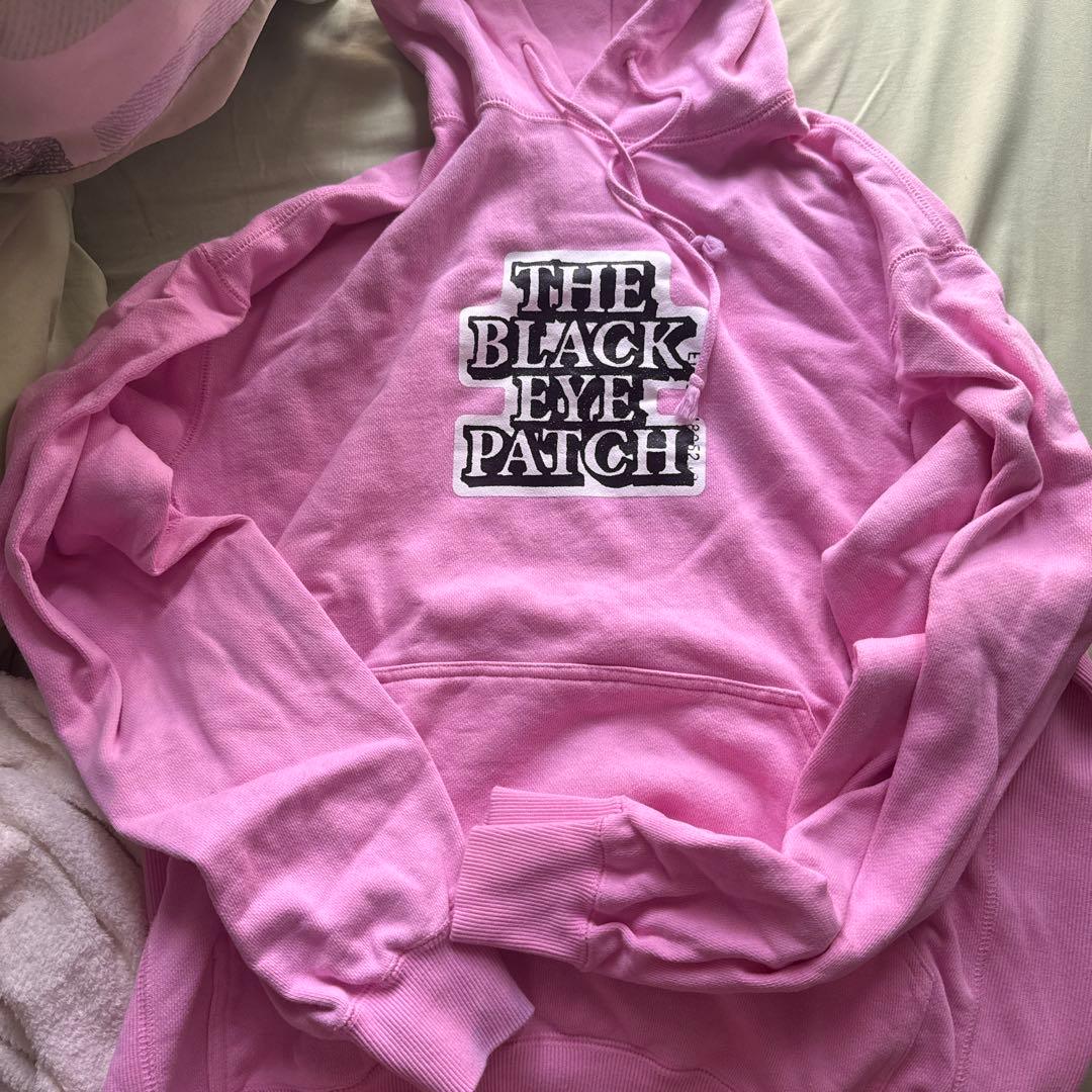 THE BLACK EYE PATCH パーカー M ピンク 正規品