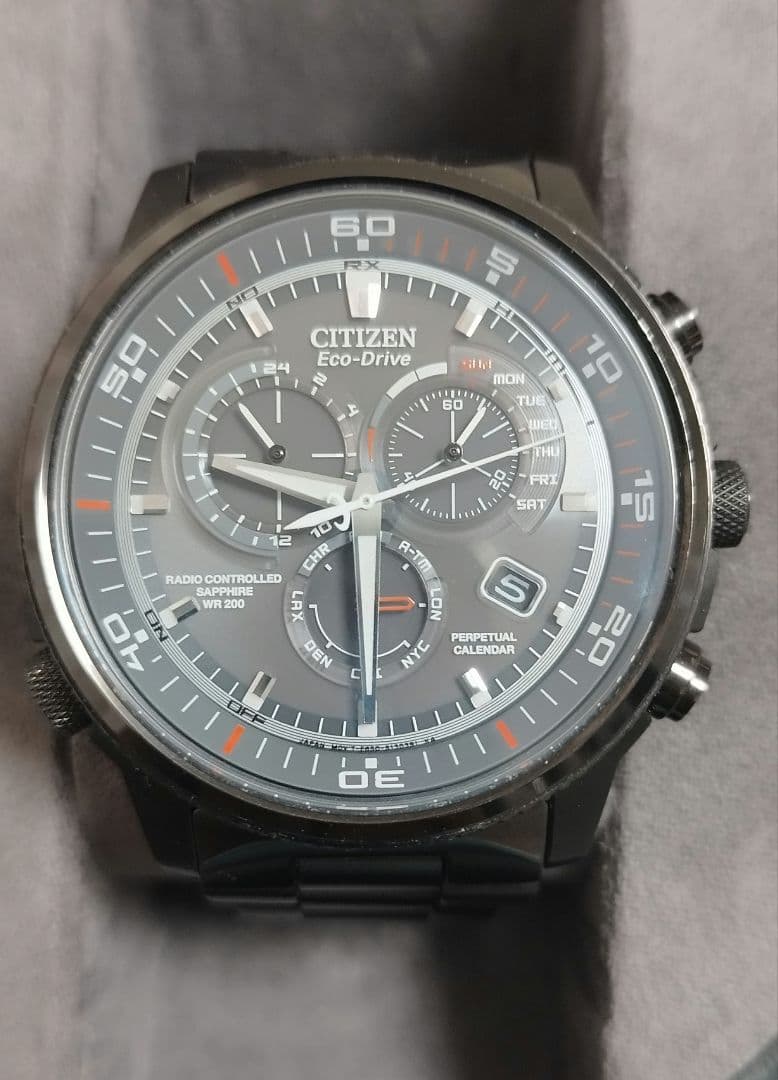 シチズン エコドライブ ソーラー Nighthawk AT