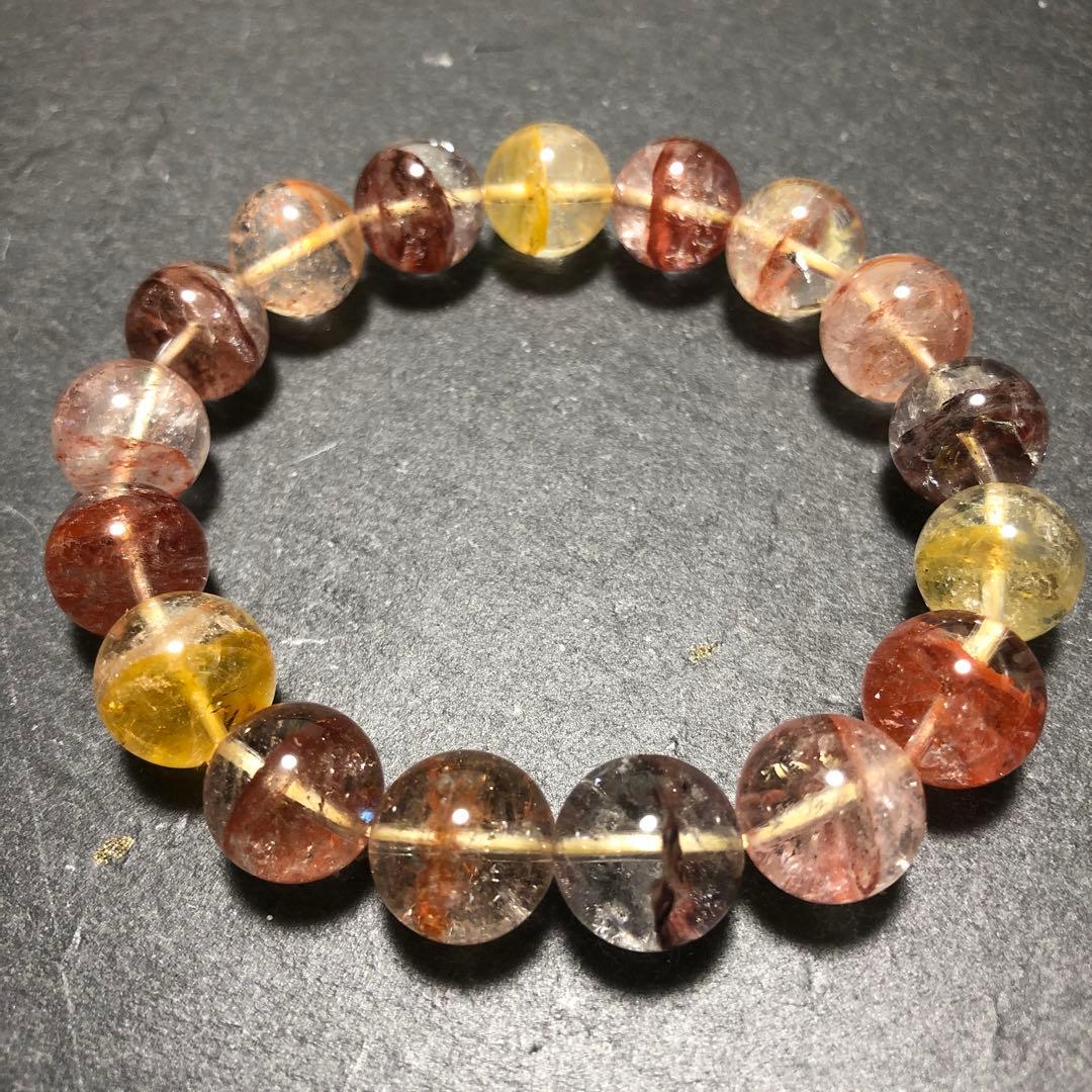 大玉12ミリ玉高品質天然オーロラクォーツ