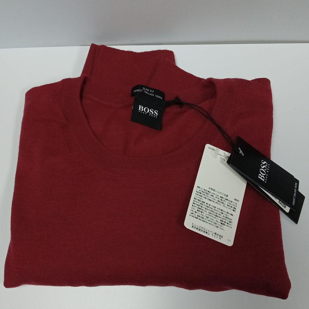 ヒューゴボス BOSS メンズセーターエンジMサイズ