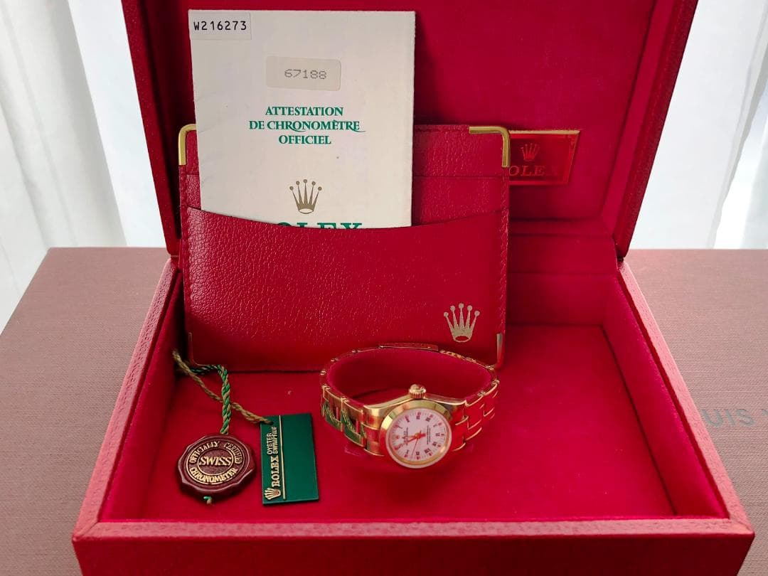 ROLEX OYSTER PERPETUAL LADY 67188