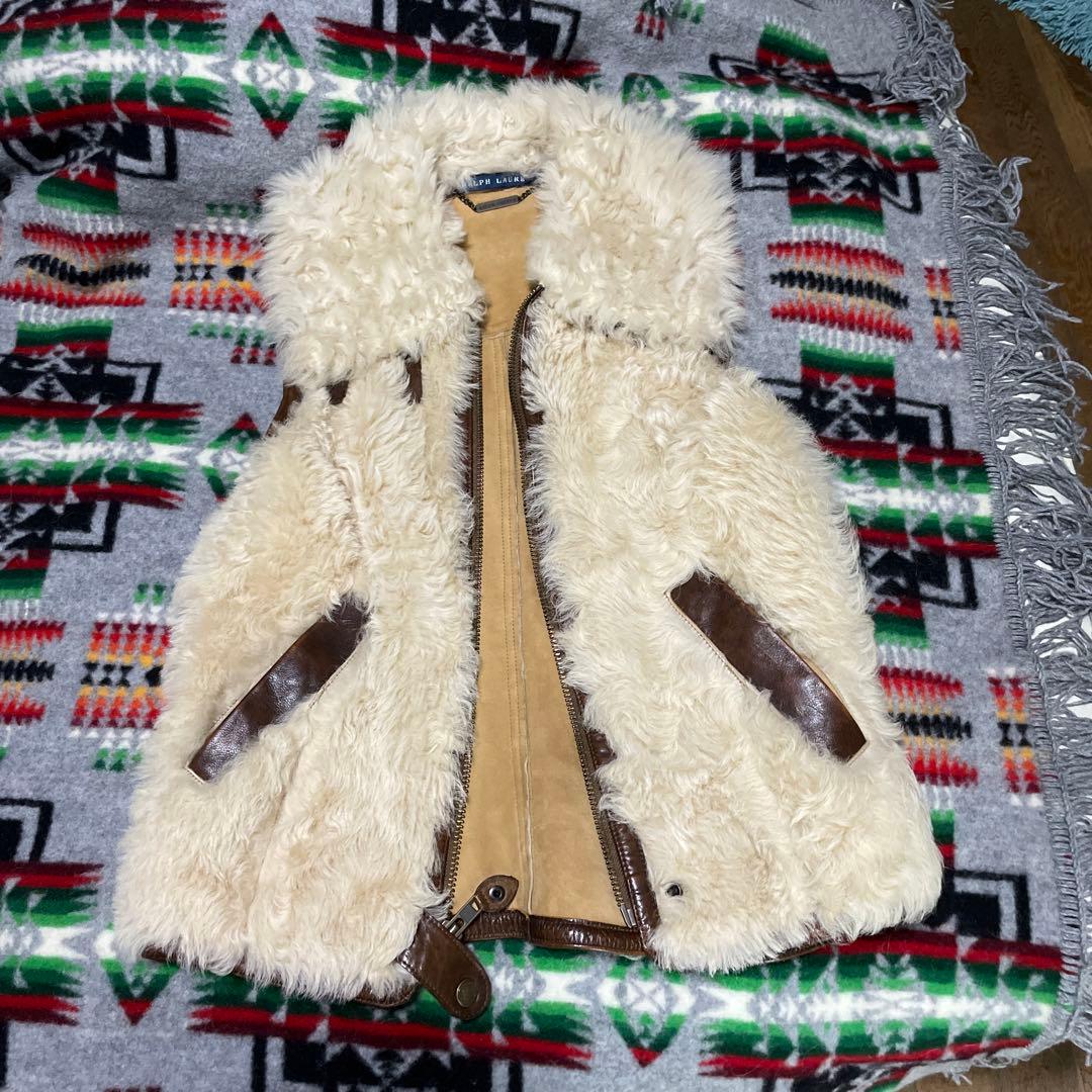 新品未使用ラルフローレンムートンベスト