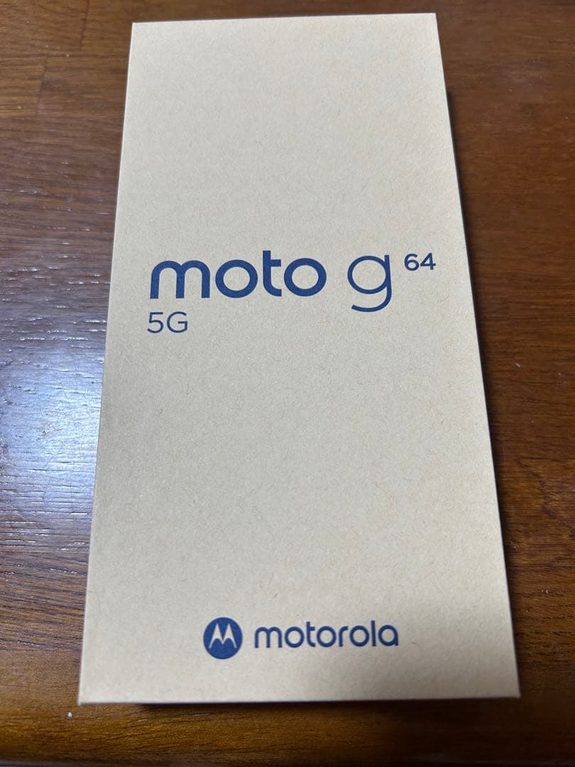 motorola moto g64 5G 本体未開封 スペースブラック