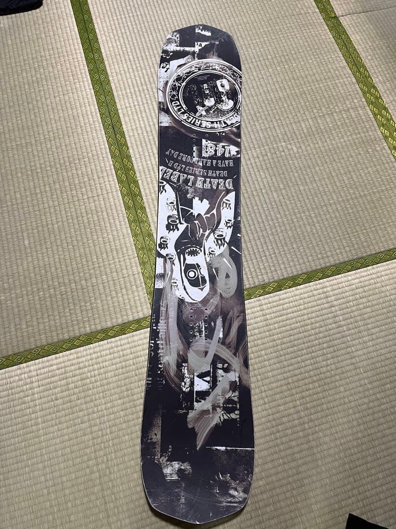 DEATH LABEL デスレーベルスノーボードスノボー148 グラトリ