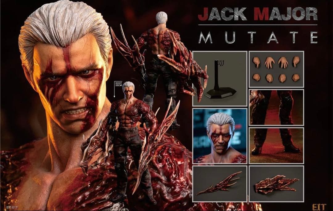 END I TOYS 1/6 JACK MAJOR アクションフィギュア