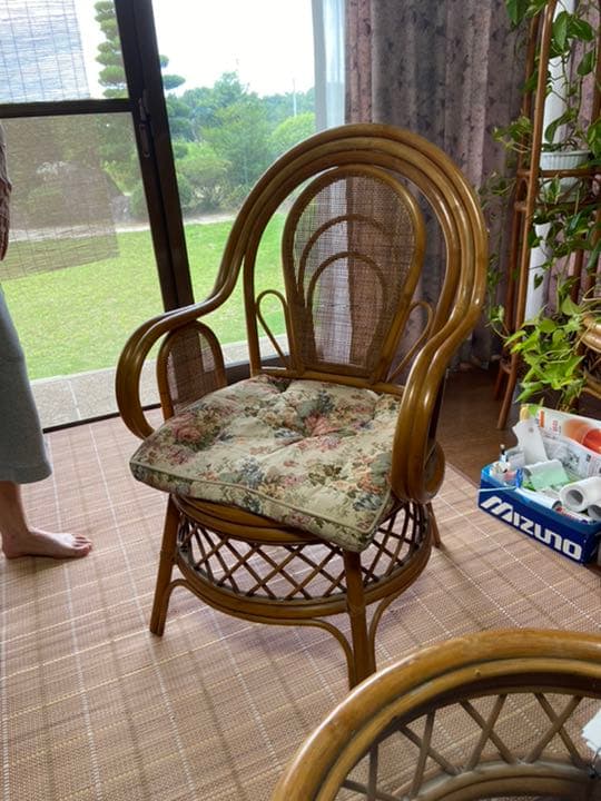 籐家具チェアー