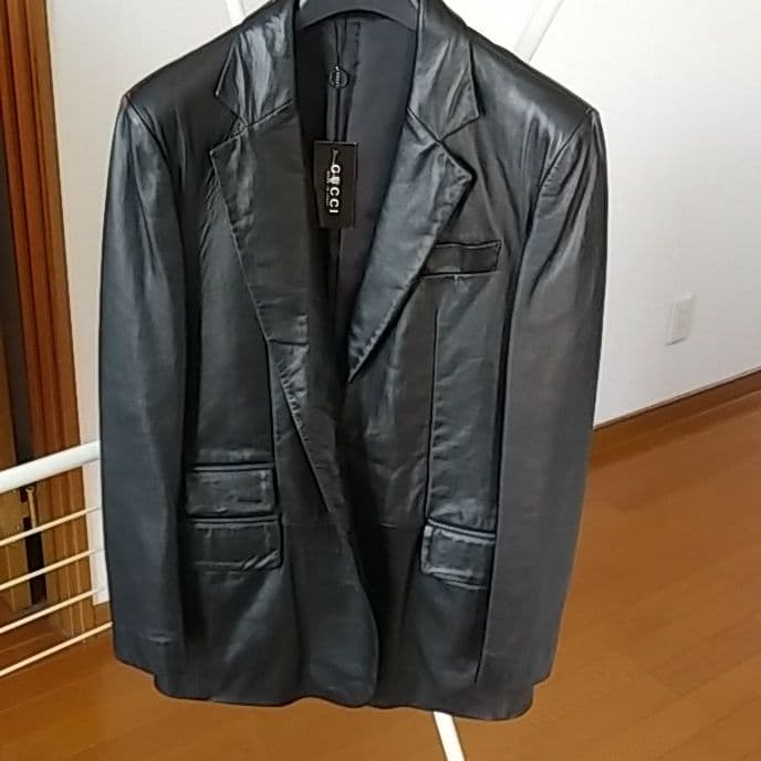 グッチGUCCIレザージャケット新品女性38TOM FORDデザイン