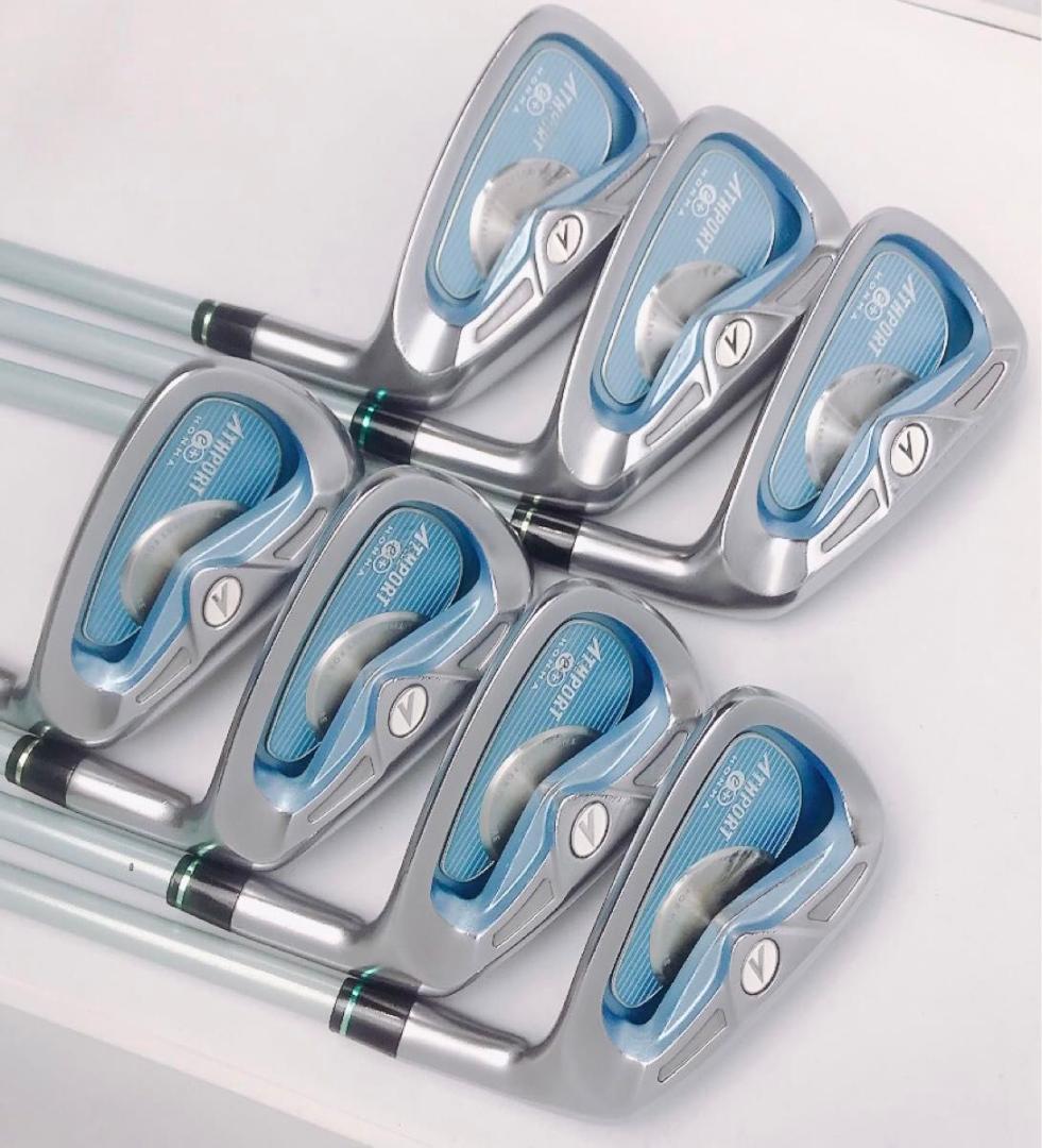 【希少】HONMA ATHPORT e＋ アイアン 5本 レディース 右 クラブ