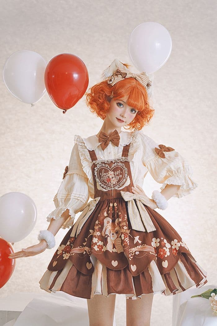 【栀】LO743 lolita オリジナル 洋服 ロリータ ワンピース