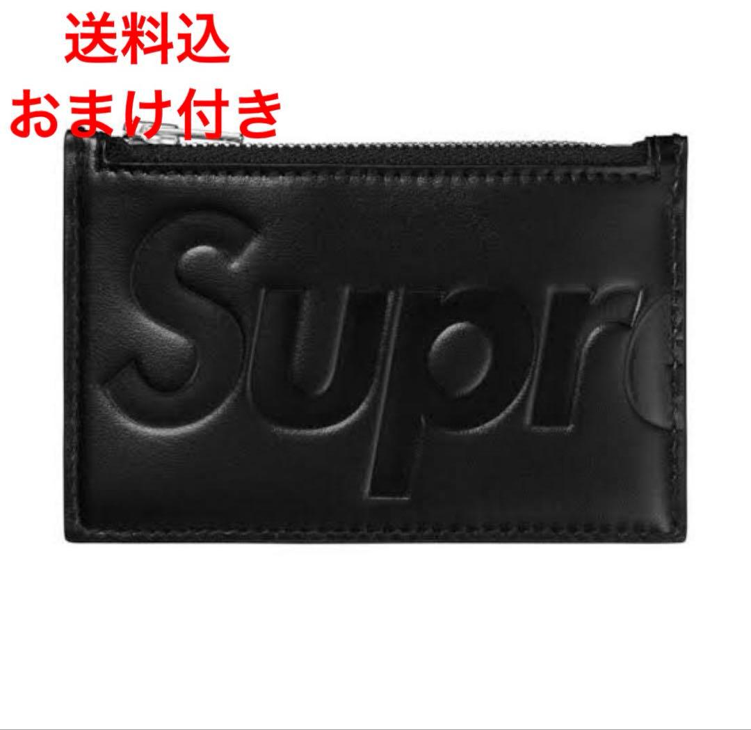 ☆ 新品未使用Supreme Leather Zip Card Holder ☆