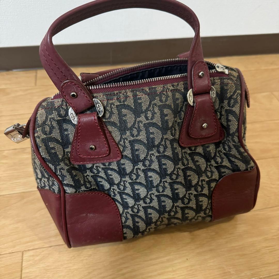 ディオールハンドバッグトロッター柄