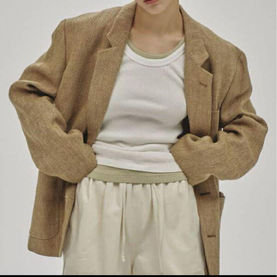 todayful Boyfriend Linen Jacketリネンジャケット