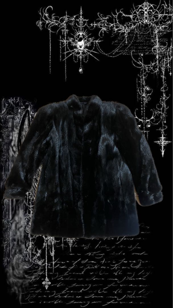 ミンクファーコート毛皮y2k 平成ギャマクブリングフェアリーグランジ