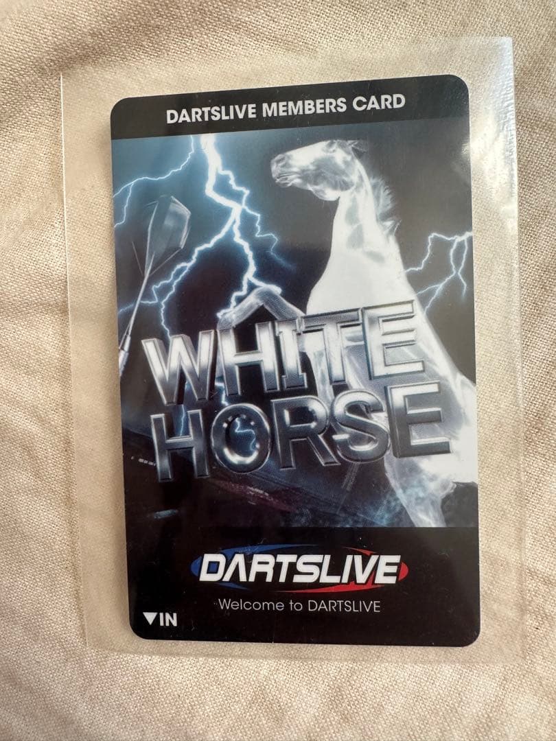 本日限定価格！激レア！！ダーツライブ カード初期ホワイトホース美品