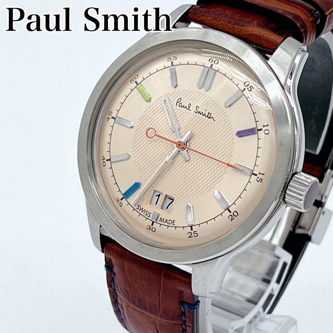 人気 ポールスミス ケンブリッジ ビッグデイト メンズ クォーツ