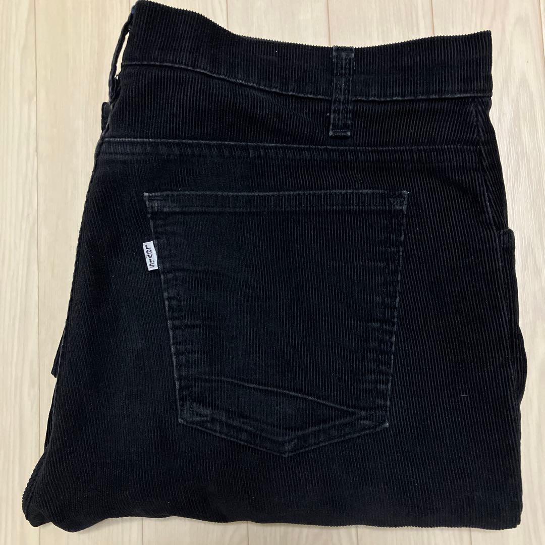 リーバイス519-1558 コーデュロイ ブラック usa製 W36