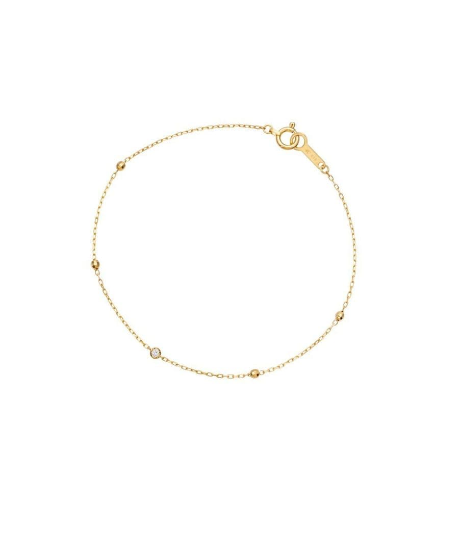 4℃のブレスレット18金