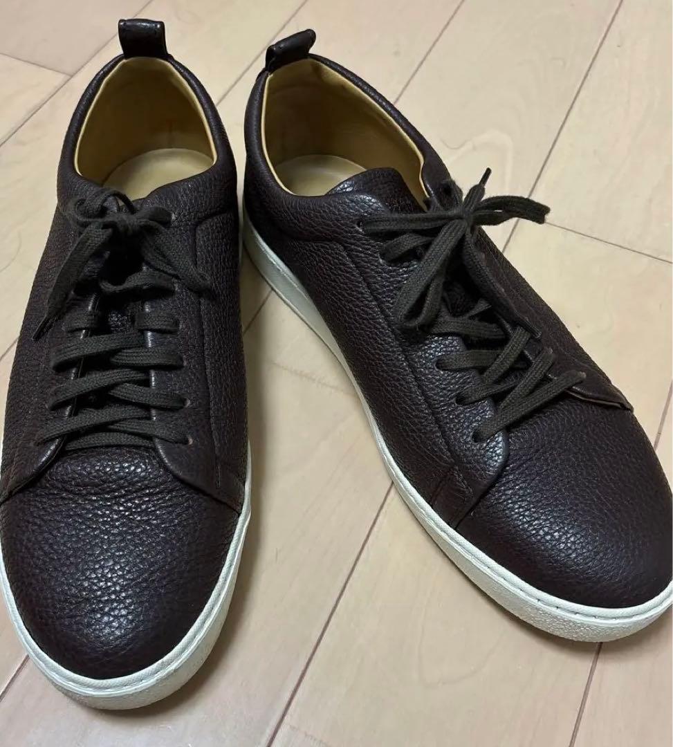 メンズヘンダーソン / レザー ブラウン42 27.5〜28cm