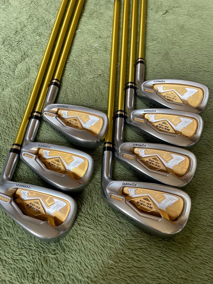 美品 ホンマ アイアンセット 7本 BERES IS-03 三ツ星 S