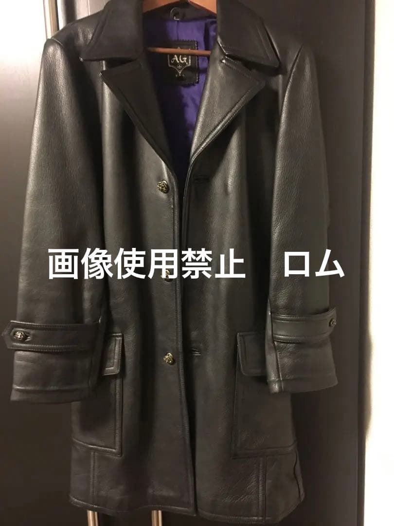 Ａ＆Ｇレザー コート本革ハーフコートクロム好き