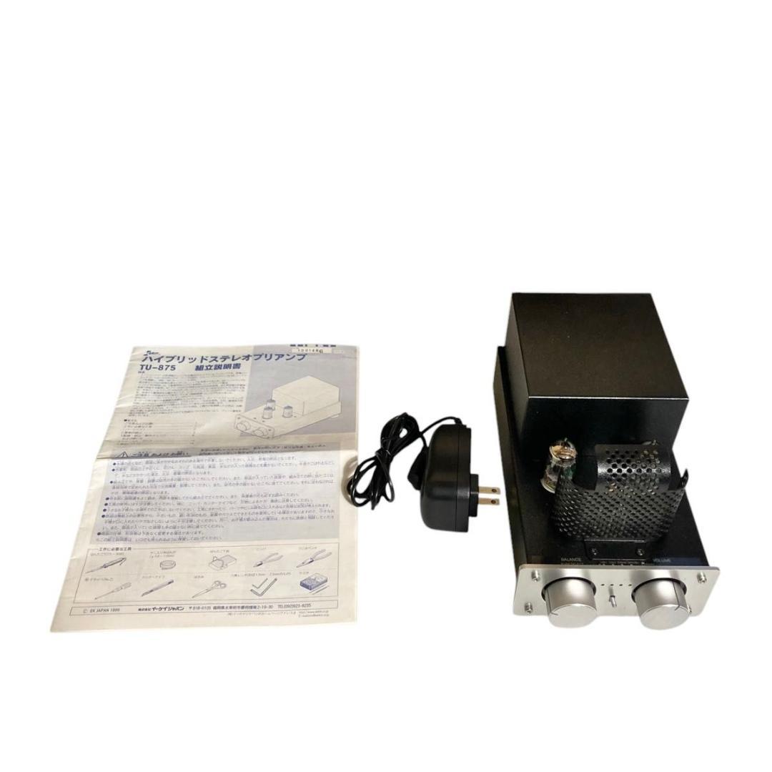 エレキットハイブリッドステレオプリアンプ TU-875 通電確認OK 現状品