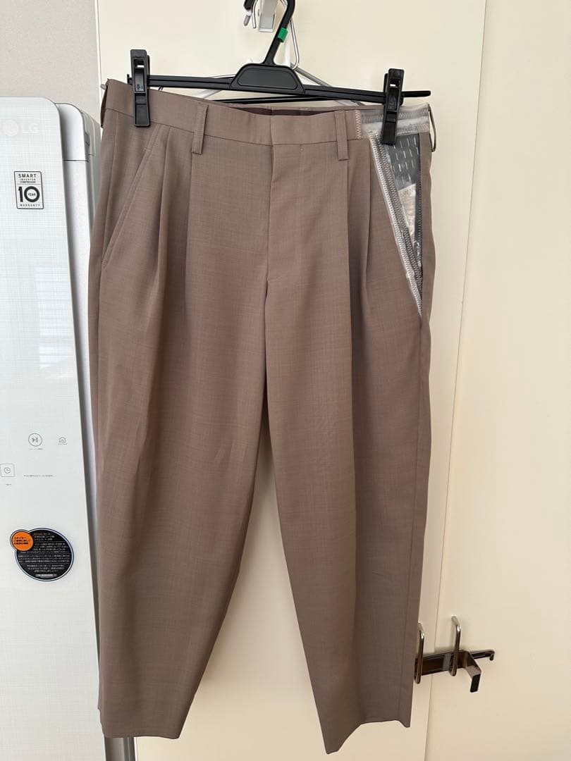 極美品 kolor カラー 22ss T/W トロピカル ワイドスラックス