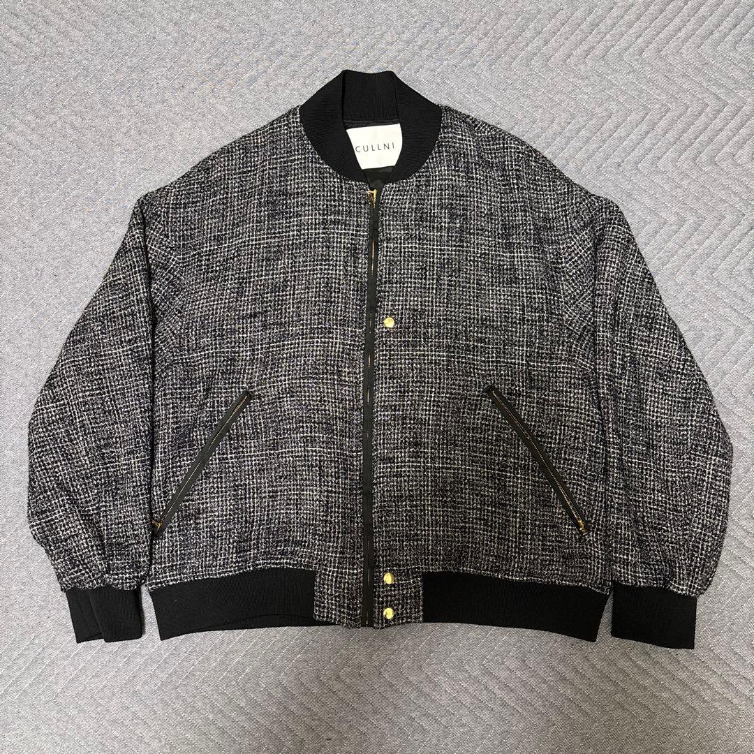 CULLNI Butcher Tweed MA-1