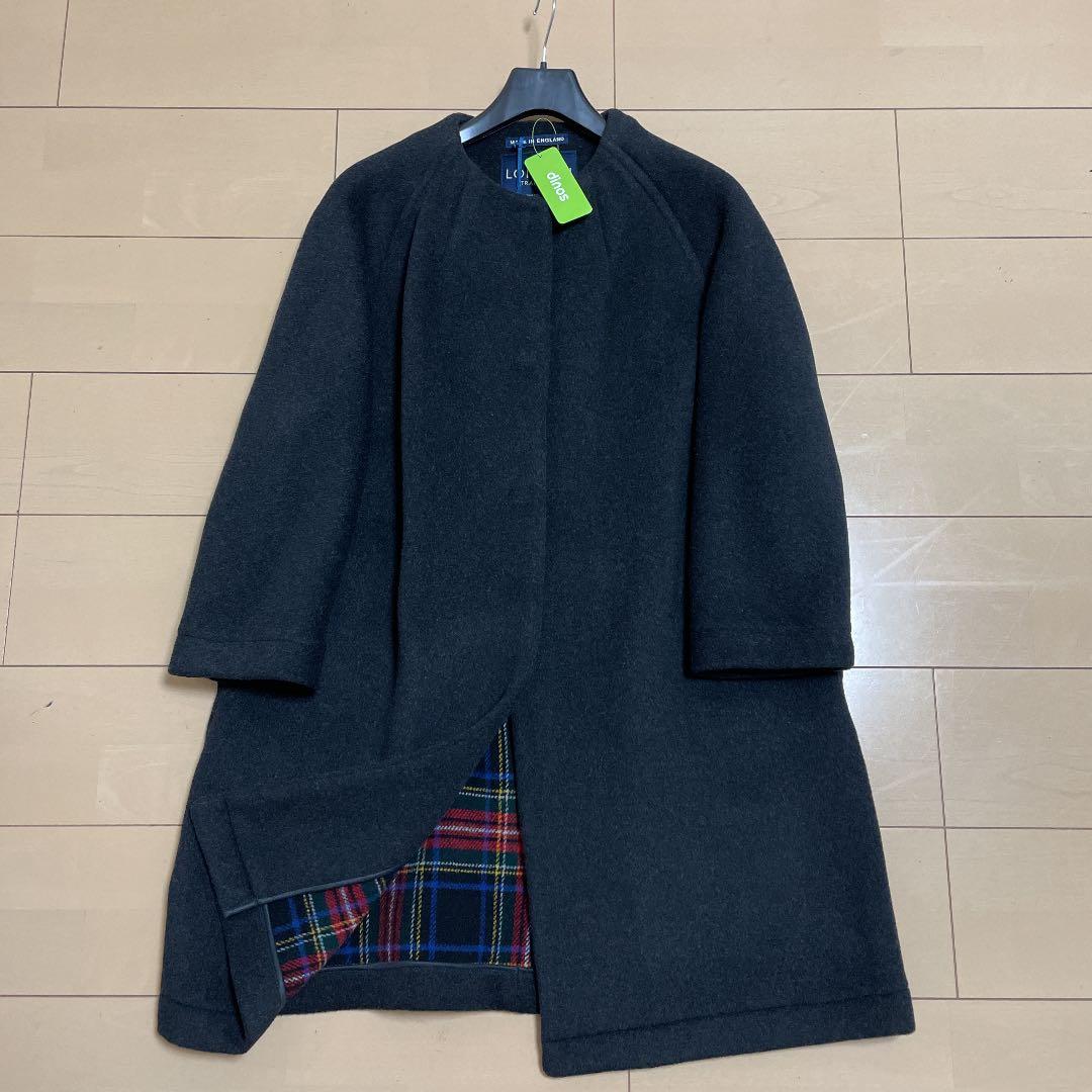 【新品・未使用】イギリス製ノーカラーコート  Londontradition