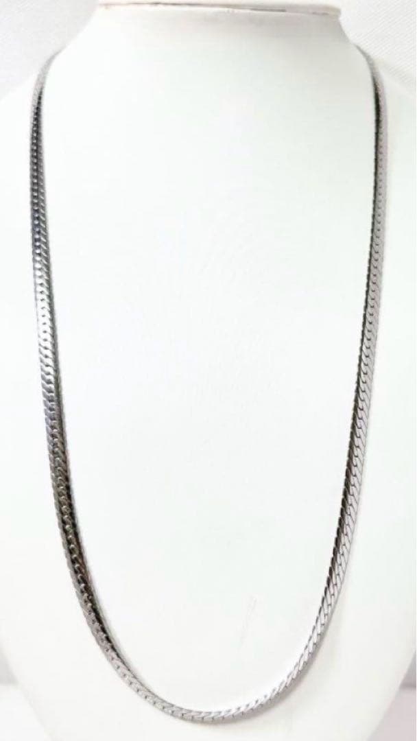 プレリュード 喜平 ヘリンボーン ネックレス プラチナ Pt ダイヤモンド